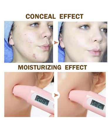 ASCOKA Mushroom Head Air Cushion CC Cream Foundation - Moisturizing Concealer for Lasting Nude Makeup (02 Natural) - Buy Online on GoSupps.com
