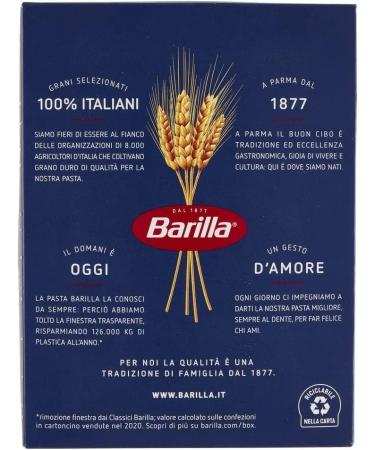  Barilla Barilla Farfalle 265 Pack of 20 Italian pasta 500g - Buy Online on GoSupps.com