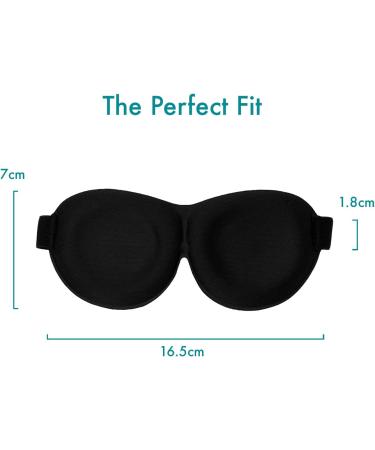 Okami Funny Eye Mask Blackout Sleep Mask with Eyes Open + Free Travel Pouch - Buy Online on GoSupps.com