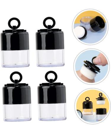 DOITOOL 4pcs Loose Powder Box Powder Box Makeup Cosmetic Jars Containers Makeup Powder Case Travel Empty Box - Buy Online on GoSupps.com