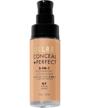 MILANI Conceal + Perfect Fond de teint 2 en 1 + correcteur Sable 30 ml (Lot de 1) marron - Buy Online on GoSupps.com