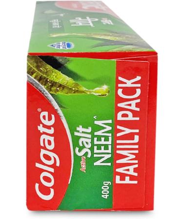 Colgate Active Salt Neem Toothpaste-400G (Family Pack) - Buy Online on GoSupps.com