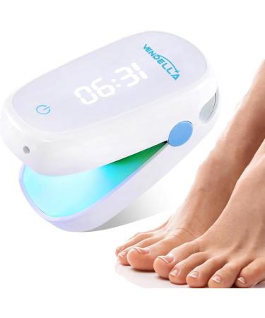 VENDELLA Touchscreen Nail Fungus Laser Treatment Device Rechargeable Nail Fungus Remover for Onychomycosis Discolored Brittle Cracked Nails and Thickened Toenails and Fingernails