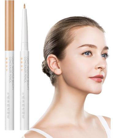  Mimoqk Full Coverage Concealer Face Blendable Brightener Stick Cosmetic Under Eye Corrector Dry and Oily Skin Long-Lasting Coverage for Untouched Finish Hydrating Smooth Pink - Buy Online on GoSupps.com