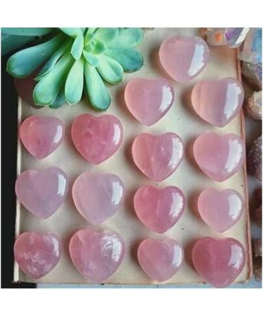 Heart Shaped Natural Rose Quartz PalmLove Gemstone Pink Gifts Beautiful (Color : 1pcs Size : Approx30mm) zhenghong Approx30mm 1pcs - Buy Online on GoSupps.com