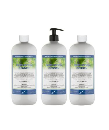 Claudius Body Lotion Pines 3 x 1 Liter with free pump