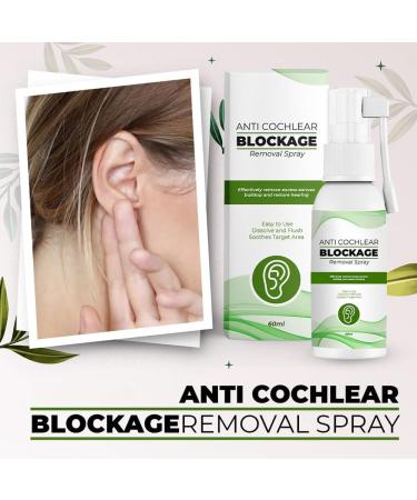 Ear Wax Remover Spray - Anti Cochlear Blockage Removal and Softener - 3pcs - Buy Online on GoSupps.com