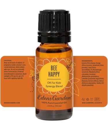 Edens Garden Bee Happy Essential Oil Blend- 100% Pure Premium Grade Undiluted Natural Therapeutic Aromatherapy The Best For Diffusing Kid Safe Candle Humidifiers 10 ml (.33 fl oz) Bee Happy 0.33 Fl Oz (Pack of 1) - Buy Online on GoSupps.com