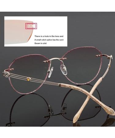 Mayabi Metal Replacement Nose Bridge - 10-Pack Glasses Bridge Accessories with Nasal Cushion - Edgeless Frame in Gold & Black - Buy Online on GoSupps.com