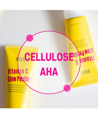 Vitamin C Glow Peeling Gel | Daily Deep Exfoliator for Smooth Hydrated Skin | 100g - Revitalizes & Cleanses - Buy Online on GoSupps.com