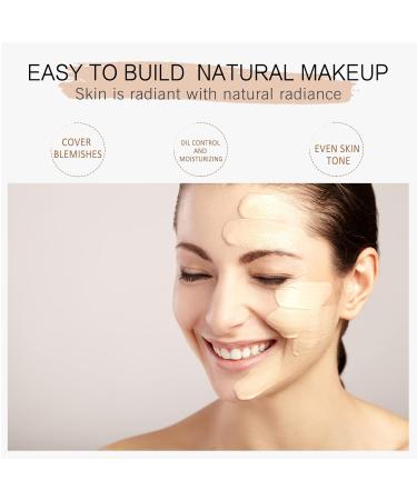 Flysmus EGF Nude Hyaluronic Acid Foundation Serum 30ml - Hydrating Invisible Cover Makeup/Anti-Aging Serum - 2pcs - Buy Online on GoSupps.com