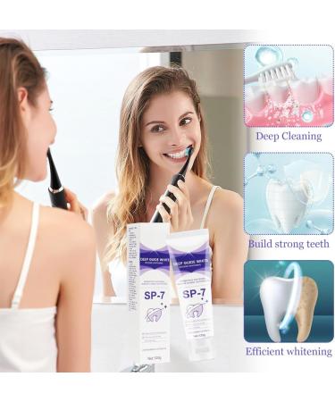 Probiotic Toothpaste for Brightening & Stain Removal | Deep Clean Fresh Breath & Reduce Tooth Stains - Buy Online on GoSupps.com