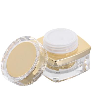 Beavorty 1Pc cream Small Creams Jar Portable Face Cream Bottle face lotion Make- up Cosmetic Jars terrarium Multipurpose Sub Container oil make up travel Acrylic
