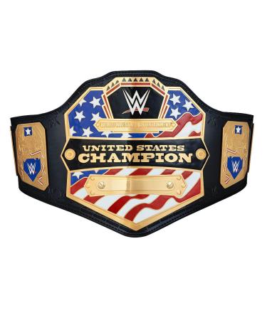 WWE Authentic Wear United States Championship Commemorative Title Belt (2014) Multi