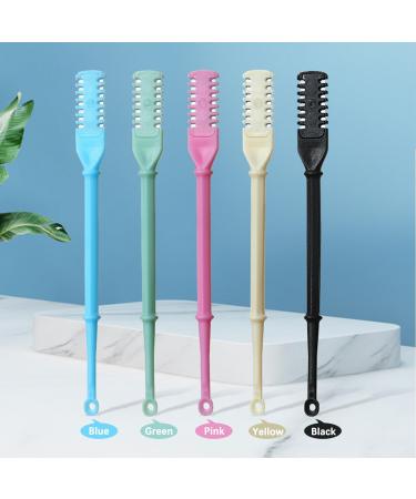 4 Pcs 2 in 1 Nasal Hair Cutter 2024 New Double Sided Nose Hair Knife Portable Manual 360 Rotating Nose Hair Trimmer for Women Men (Green) - Buy Online on GoSupps.com