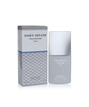 Essey Miyami Pour Homme Cologne for Men/Eau de Parfum Natural Spray 3.4 Fl Oz Perfume for Men Suitable for All Skin Type Men Fragrance Daily Used