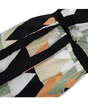 Women's Casual Summer V-Neck Ankle-Length Dress in Green XXL | Loose Flowy Solid/Print Midi Dress with Pocket - Buy Online on GoSupps.com