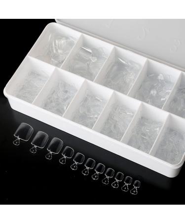 550Pcs Clear Soft Fake Toenail Square Fake Toenail Full Coverage Press On Toe Nail for Nail Extension DIY Fake Foot Nail Press On Toenails Artificial Toenails for Women Full Cover Toe Nails Toenail - Buy Online on GoSupps.com
