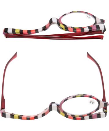 Buy Magnifying Makeup Eyeglasses - Single Lens Rotating Reading Glasses for Women (+3.00) | International Shipping - Buy Online on GoSupps.com