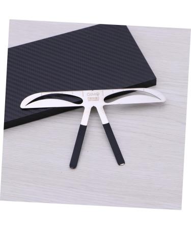Angoily Eyebrow Shaper Kit for Women Eyes Eyebrow Ruler Stencil Template Eyebrow Trimming Balance Ruler - Buy Online on GoSupps.com