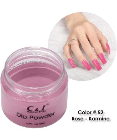 C & I Dip Powder Color No.052 Rose-Karmine Red Color System - Buy Online on GoSupps.com