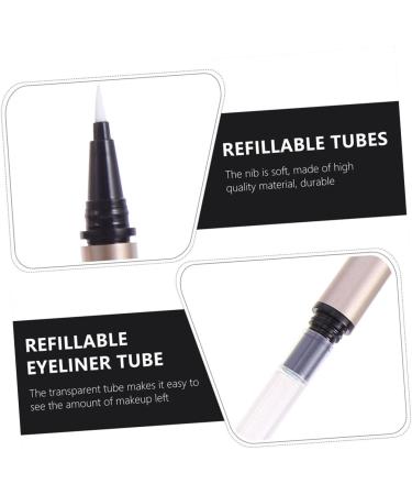 Angoily 4pcs Eyeliner Empty Eyeliner Pencil Liquid Pen Liquid Eyeliner Pen Frosted Packaging Material - Buy Online on GoSupps.com