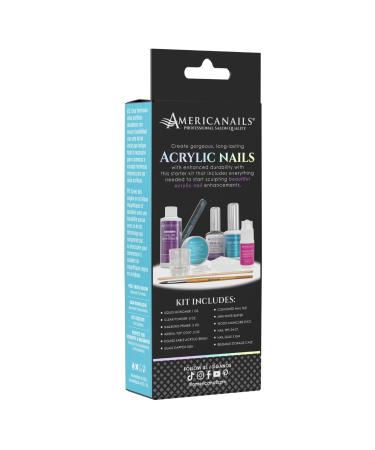 Americanails Clear Starter Acrylic Kit - Complete Nail Art Solution for Professionals & Beginners | Free International Shipping - Buy Online on GoSupps.com