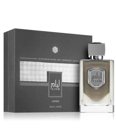 Lattafa Perfumes Liam Grey EDP Spray 100ML (3.4 OZ) Refreshing and Aromatic Fragrances for Men & Women. 3.4 Fl Oz (Pack of 1) Liam Grey EDP Spray