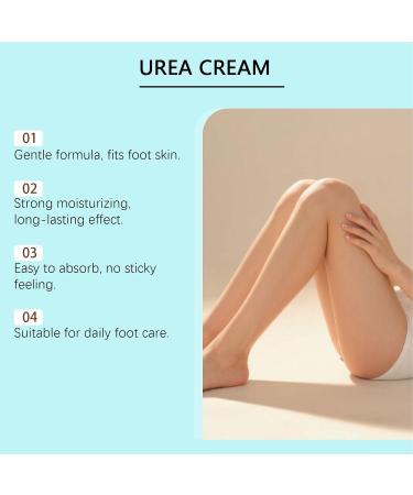  Generisch Foot Cream - 50g - Natural moisturizing and softening treatment - Lotion for dry and cracked feet - Skin care - For sensitive heels - Daily pedicure - Travel - Repair - Buy Online on GoSupps.com