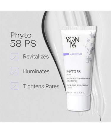 Yon-Ka Phyto 58 PS Night Cream 50ml - Anti-Aging Vitamin E Moisturizer for Dry Skin | Reduce Pores & Revitalize Skin | International Shipping Available - Buy Online on GoSupps.com