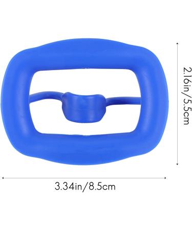Balawin Blue Dental Retractor - Soft Silicone Intraoral Jaws Mouth Opener | International Shipping Available - Buy Online on GoSupps.com