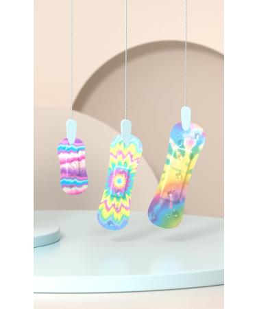 Wild Stripes Waterproof Plaster Set - 20 Hypoallergenic Strong Finger & Shower Bandages for Wounds - Extra Secure Rainbow Design - Buy Online on GoSupps.com