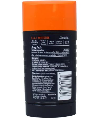 Right Guard Total Defense 5 Antiperspirant Deodorant - Invisible Solid Arctic Refresh 2.6 Oz (Pack of 2) - Long-Lasting Protection Fresh Scent International Shipping Available - Buy Online on GoSupps.com