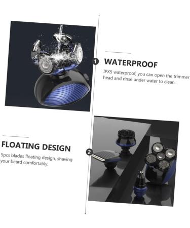 IWOWHERO Oil Head Bald Machine ABS Shearing Machine Digital Display Man - Buy Online on GoSupps.com