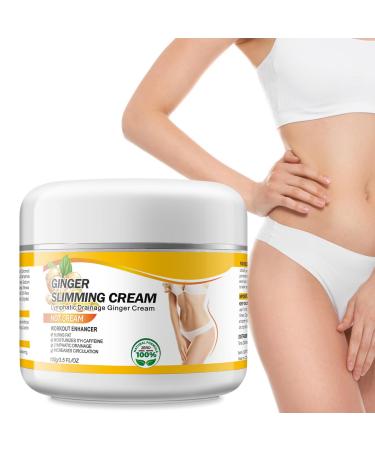 Fat Burning Ginger Cream Ginger Firming Cream Anti Cellulite Hot cream for Cellulite Belly Fat Burner and Tightening Body Slimming Weight Loss Workout Sweat Enhancer for Women Men 100g - Buy Online on GoSupps.com