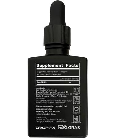 Hustle Drops - Natural Respiratory Support for Sports and Fitness - Buy Online on GoSupps.com
