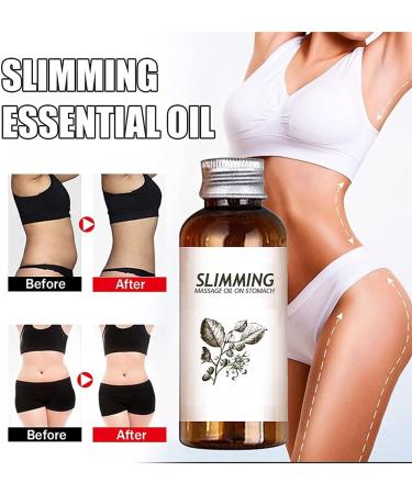 Belly Off Herbal Massage Oil - Anti-Cellulite & Fat Burning Essential Oil for Weight Loss | Lose Inches on Abdomen & Waist - Buy Online on GoSupps.com
