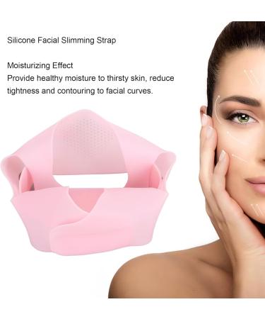 Dekaim Silicone Facial Slimming Strap Double Chin Reducer Reusable Comfortable Fit Face Lifting Belt for Wrinkle Sagging Face - Buy Online on GoSupps.com