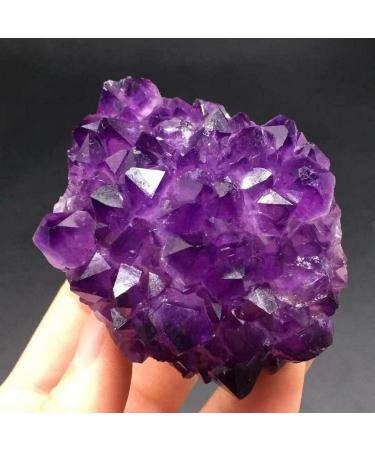 Amethyst Stone Natural Uruguay Amethyst Cluster PointSpecimen Decoration 145g ningxiao - Buy Online on GoSupps.com