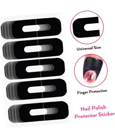 minkissy Nail Protector 500 Sheets Nail Safety mask Tool Sticker Protector Nail Guards for Painting Nails Protective Oil Edge Sticker s Protective case Nail Polish tearable 3.00X2.50X0.10CMx5pcs As Shownx5pcs - Buy Online on GoSupps.com