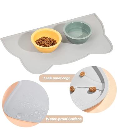 Cat Food Mat Dog Food Mat Pet Food Mat Cat Feeding Mat Cat Mat Silicone Waterproof Mat Food Mat Non-Skid Spill Proof Pet Feeding Mat for Food and Water Easy to Clean Mat Placemat - Buy Online on GoSupps.com