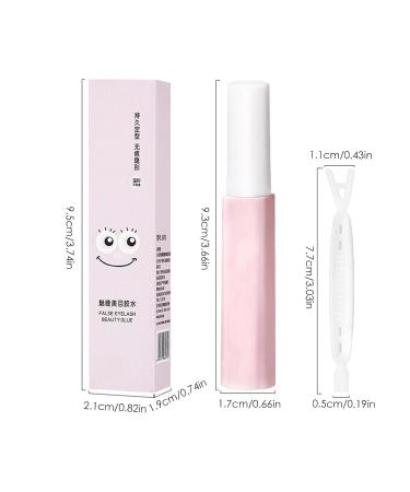 False Eyelash Glue - Waterproof Adhesive for Individual & Cluster Lashes | Mild Lash Extension Glue for All Lash Types - Buy Online on GoSupps.com