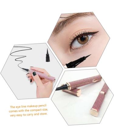 CANIGHT Black Eyeliner Liquid Pink Skinned Makeup Eyeliner Pencil Women Makeup Kit Lash Glue Pen - Buy Online on GoSupps.com