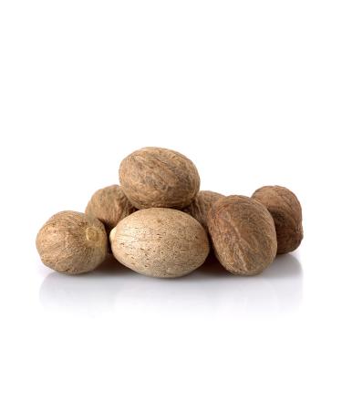 6 oz Spiced Whole Nutmeg Seeds - Perfect for Cooking, Seasoning, Grating, and Grinding in Coffee, Tea, and Hot Drinks - Buy Online on GoSupps.com