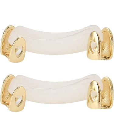 Restokki Hip Hop Braces - Brass Multipurpose Adjustable for Concerts & Halloween Parties (Gold) | International Shipping - Buy Online on GoSupps.com