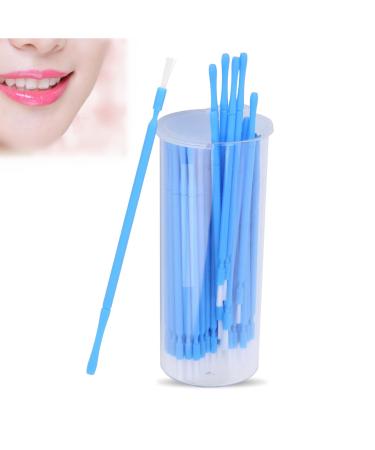 100 pieces of disposable microco-application brush disposable tooth elevator application applicator brush for cohesive desensitis fluoride gel fluids