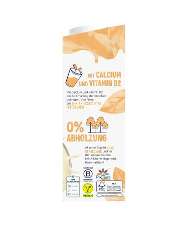 Alpro Vanilla Soy Drink 8-Pack | Vegan Lactose-Free High Protein Low Fat | 1L UHT - Buy Online on GoSupps.com