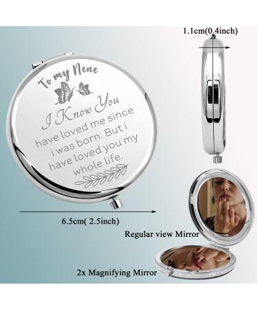 KUIYAI Nene Gift Nene Pocket Mirror Mother s Day Gift Grandmother Gift Compact Mirror For Grandma Mother (nene mirrorUK) - Buy Online on GoSupps.com