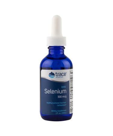 Trace Minerals Research Ionic Selenium 300 mcg 2 fl oz (59 ml) - Buy Online on GoSupps.com