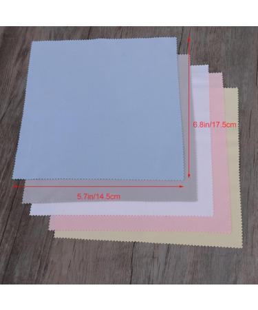 Ciieeo 100Pcs Eyeglasses Cleaning Cloth - 10x10cm Lens Cleaning Cloths for Glasses & Screens - Premium Microfiber Cloths for Smudge-Free Vision - Buy Online on GoSupps.com